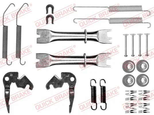 Accessory Kit, brake shoes QUICK BRAKE 105-0033S-02
