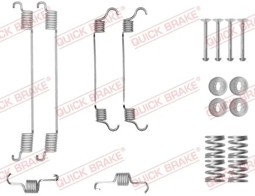 Komplet dodatne opreme, zavorne čeljusti QUICK BRAKE 105-0034