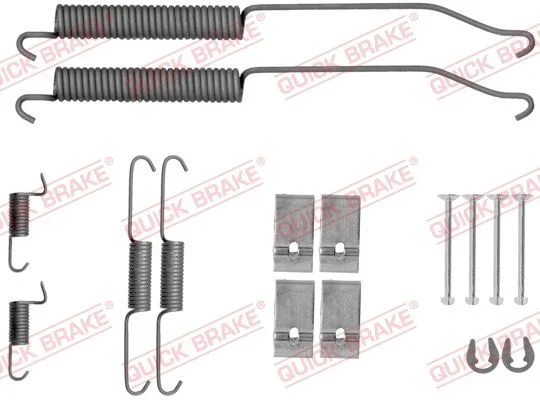 Komplet dodatne opreme, zavorne čeljusti QUICK BRAKE 105-0036