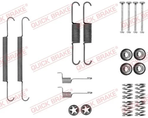 Komplet dodatne opreme, čeljusti parkirne zavore QUICK BRAKE 105-0037