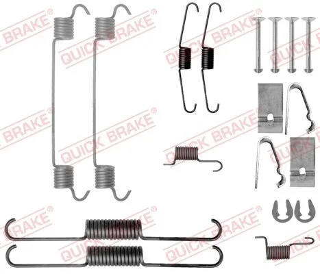 Komplet dodatne opreme, zavorne čeljusti QUICK BRAKE 105-0038