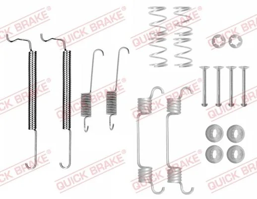 Komplet dodatne opreme, zavorne čeljusti QUICK BRAKE 105-0043