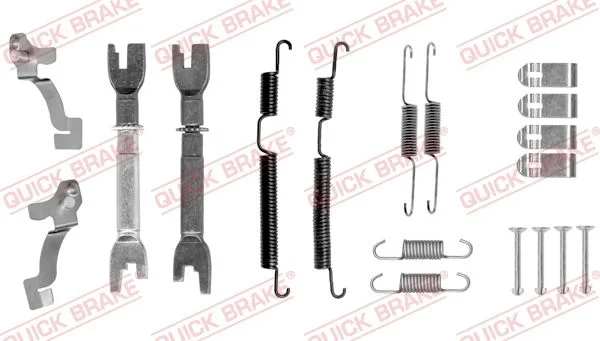Komplet dodatne opreme, zavorne čeljusti QUICK BRAKE 105-0045S