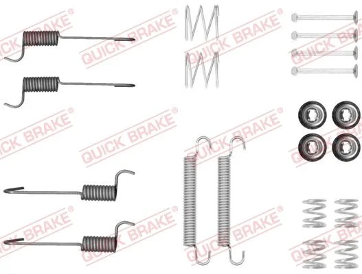 Komplet dodatne opreme, čeljusti parkirne zavore QUICK BRAKE 105-0046