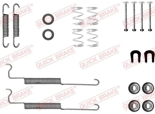 Komplet dodatne opreme, zavorne čeljusti QUICK BRAKE 105-0049