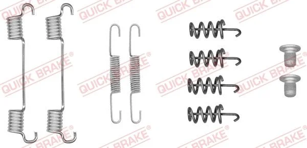 Komplet dodatne opreme, čeljusti parkirne zavore QUICK BRAKE 105-0051