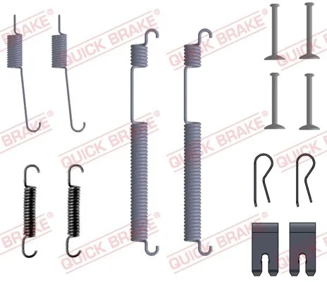 Komplet dodatne opreme, zavorne čeljusti QUICK BRAKE 105-0053
