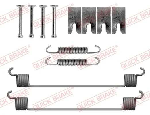 Accessory Kit, brake shoes QUICK BRAKE 105-0056