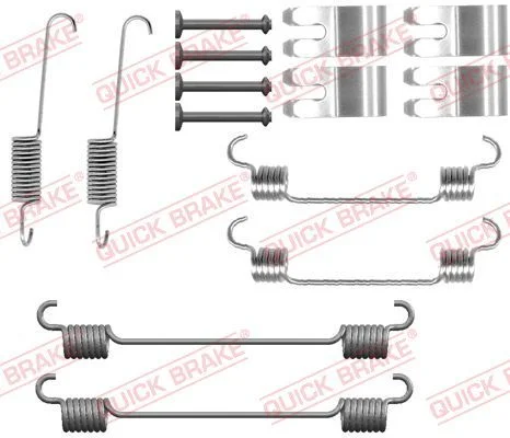 Komplet dodatne opreme, zavorne čeljusti QUICK BRAKE 105-0076