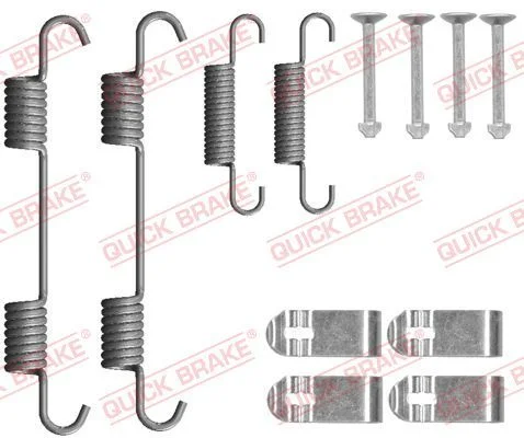 Komplet dodatne opreme, čeljusti parkirne zavore QUICK BRAKE 105-0078