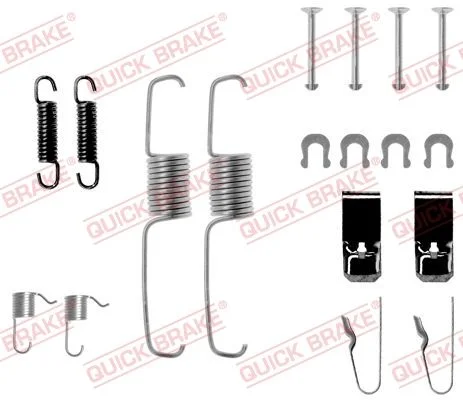 Komplet dodatne opreme, zavorne čeljusti QUICK BRAKE 105-0534