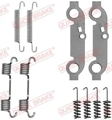Komplet dodatne opreme, čeljusti parkirne zavore QUICK BRAKE 105-0537