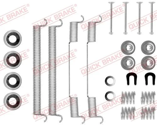 Komplet dodatne opreme, zavorne čeljusti QUICK BRAKE 105-0543