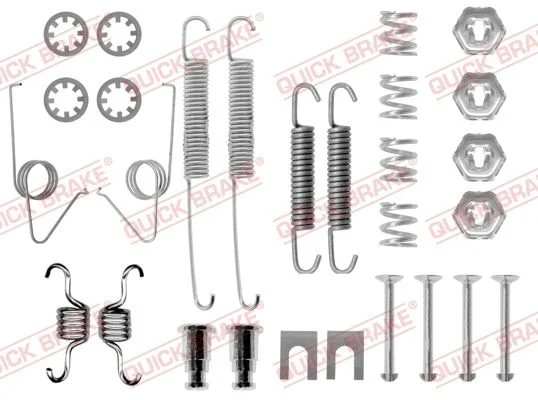 Komplet dodatne opreme, zavorne čeljusti QUICK BRAKE 105-0614
