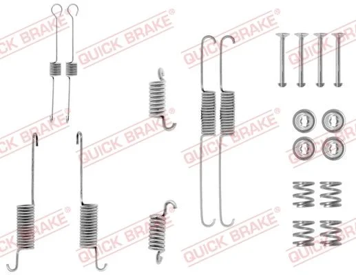 Accessory Kit, brake shoes QUICK BRAKE 105-0615