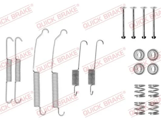 Komplet dodatne opreme, zavorne čeljusti QUICK BRAKE 105-0618