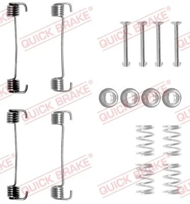 Komplet dodatne opreme, čeljusti parkirne zavore QUICK BRAKE 105-0619