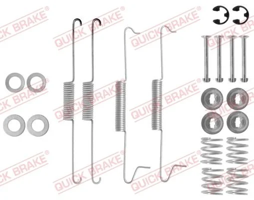 Komplet dodatne opreme, zavorne čeljusti QUICK BRAKE 105-0623