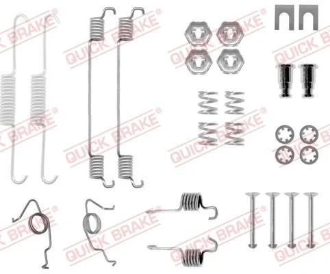 Komplet dodatne opreme, zavorne čeljusti QUICK BRAKE 105-0626