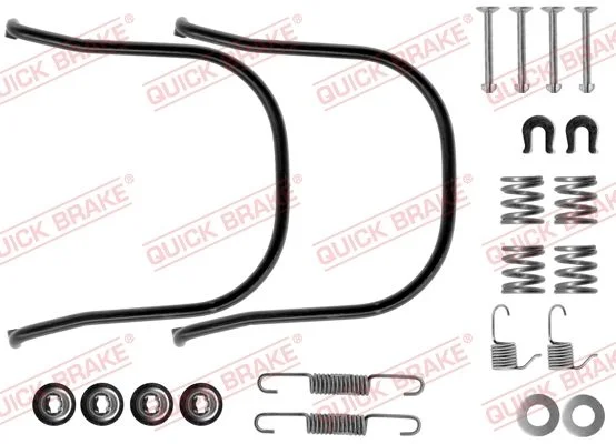 Accessory Kit, brake shoes QUICK BRAKE 105-0634