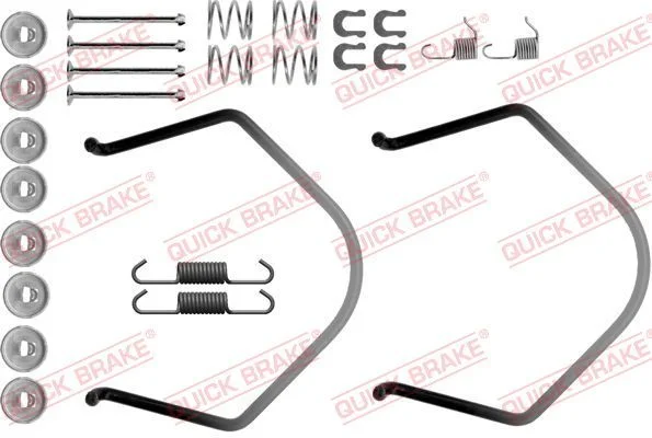 Accessory Kit, brake shoes QUICK BRAKE 105-0638
