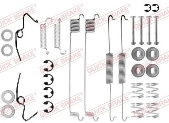 Accessory Kit, brake shoes QUICK BRAKE 105-0641