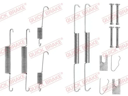 Komplet dodatne opreme, zavorne čeljusti QUICK BRAKE 105-0645