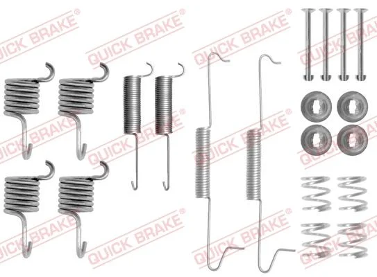 Komplet dodatne opreme, zavorne čeljusti QUICK BRAKE 105-0649