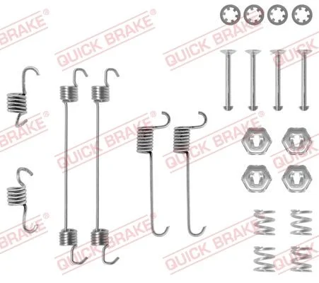 Komplet dodatne opreme, zavorne čeljusti QUICK BRAKE 105-0650