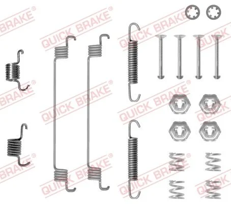 Komplet dodatne opreme, zavorne čeljusti QUICK BRAKE 105-0651