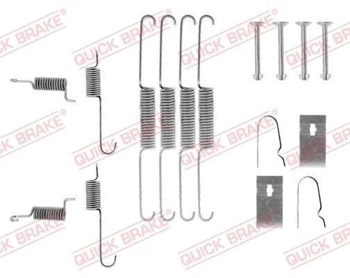 Komplet dodatne opreme, zavorne čeljusti QUICK BRAKE 105-0663