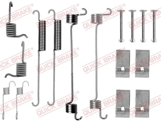 Komplet dodatne opreme, zavorne čeljusti QUICK BRAKE 105-0676