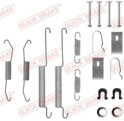 Komplet dodatne opreme, zavorne čeljusti QUICK BRAKE 105-0679