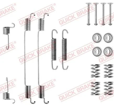 Komplet dodatne opreme, zavorne čeljusti QUICK BRAKE 105-0682