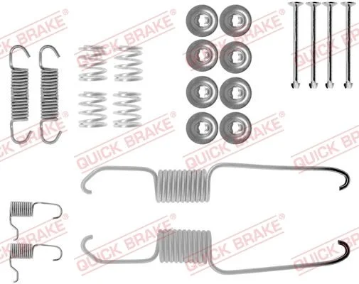 Komplet dodatne opreme, zavorne čeljusti QUICK BRAKE 105-0685