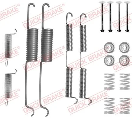 Komplet dodatne opreme, zavorne čeljusti QUICK BRAKE 105-0687