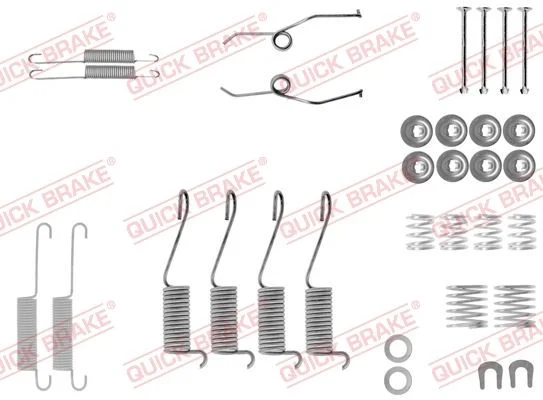 Accessory Kit, brake shoes QUICK BRAKE 105-0697