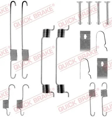 Accessory Kit, brake shoes QUICK BRAKE 105-0699
