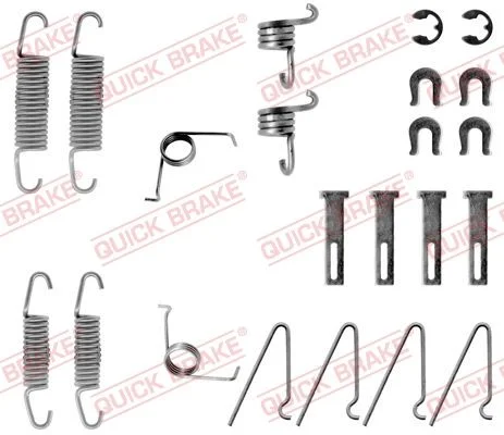 Komplet dodatne opreme, zavorne čeljusti QUICK BRAKE 105-0703