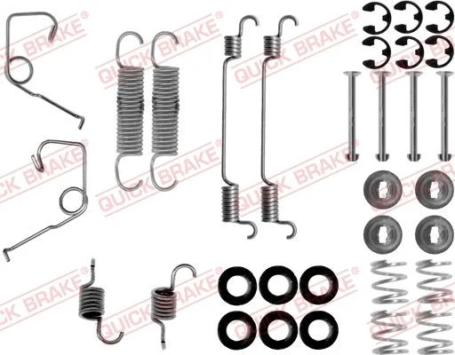 Komplet dodatne opreme, zavorne čeljusti QUICK BRAKE 105-0705