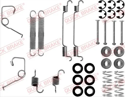 Komplet dodatne opreme, zavorne čeljusti QUICK BRAKE 105-0706