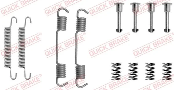 Komplet dodatne opreme, čeljusti parkirne zavore QUICK BRAKE 105-0708