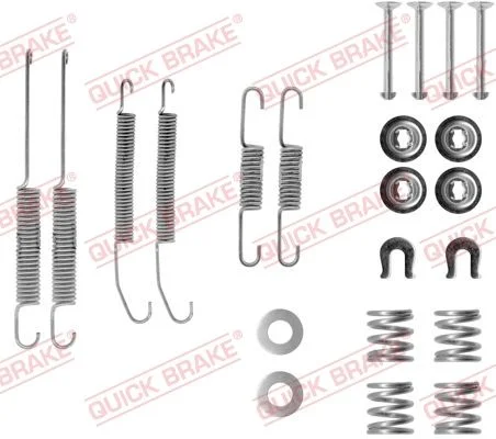 Komplet dodatne opreme, zavorne čeljusti QUICK BRAKE 105-0718
