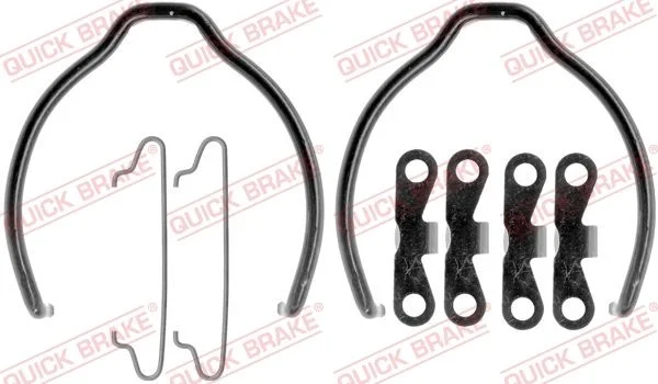 Komplet dodatne opreme, čeljusti parkirne zavore QUICK BRAKE 105-0721