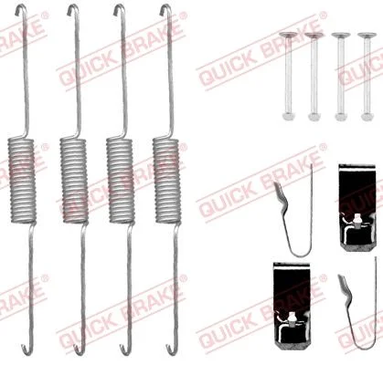 Komplet dodatne opreme, zavorne čeljusti QUICK BRAKE 105-0725