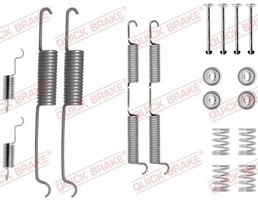 Accessory Kit, brake shoes QUICK BRAKE 105-0727