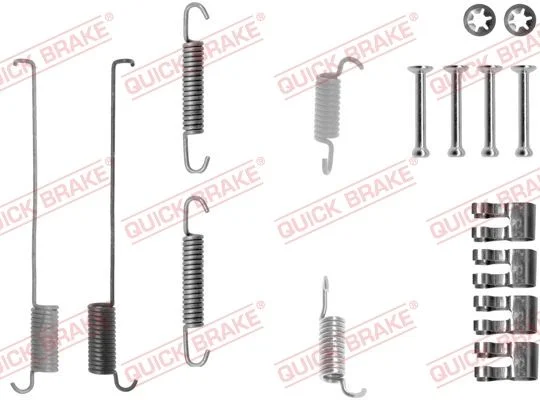 Komplet dodatne opreme, zavorne čeljusti QUICK BRAKE 105-0739