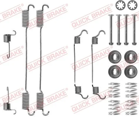 Komplet dodatne opreme, zavorne čeljusti QUICK BRAKE 105-0740