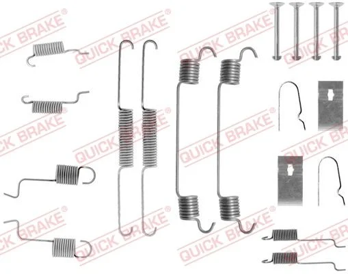 Komplet dodatne opreme, zavorne čeljusti QUICK BRAKE 105-0742