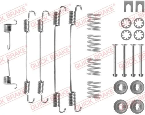 Komplet dodatne opreme, zavorne čeljusti QUICK BRAKE 105-0747
